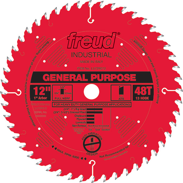 product: Freud LU72R012 General Purpose Saw Blade 12