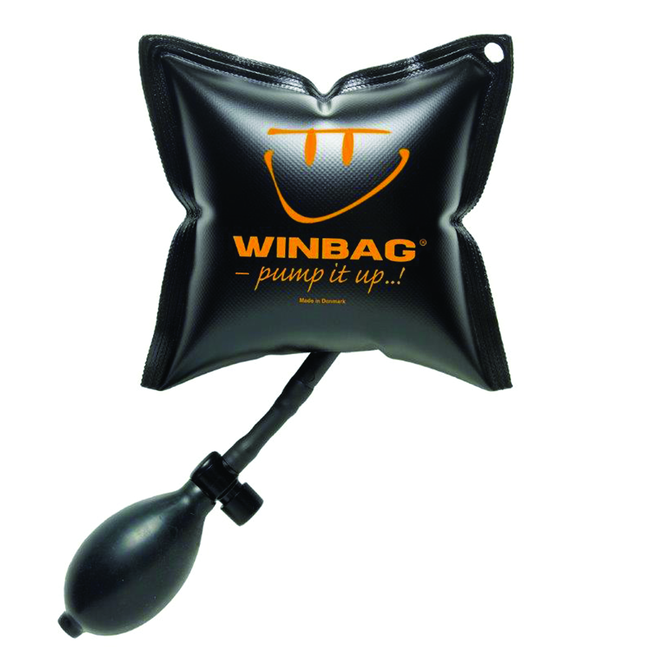 product: Woodcraft WINBAG Air Shim and Leveling Tool with Pump - 300 lb. Capacity shown