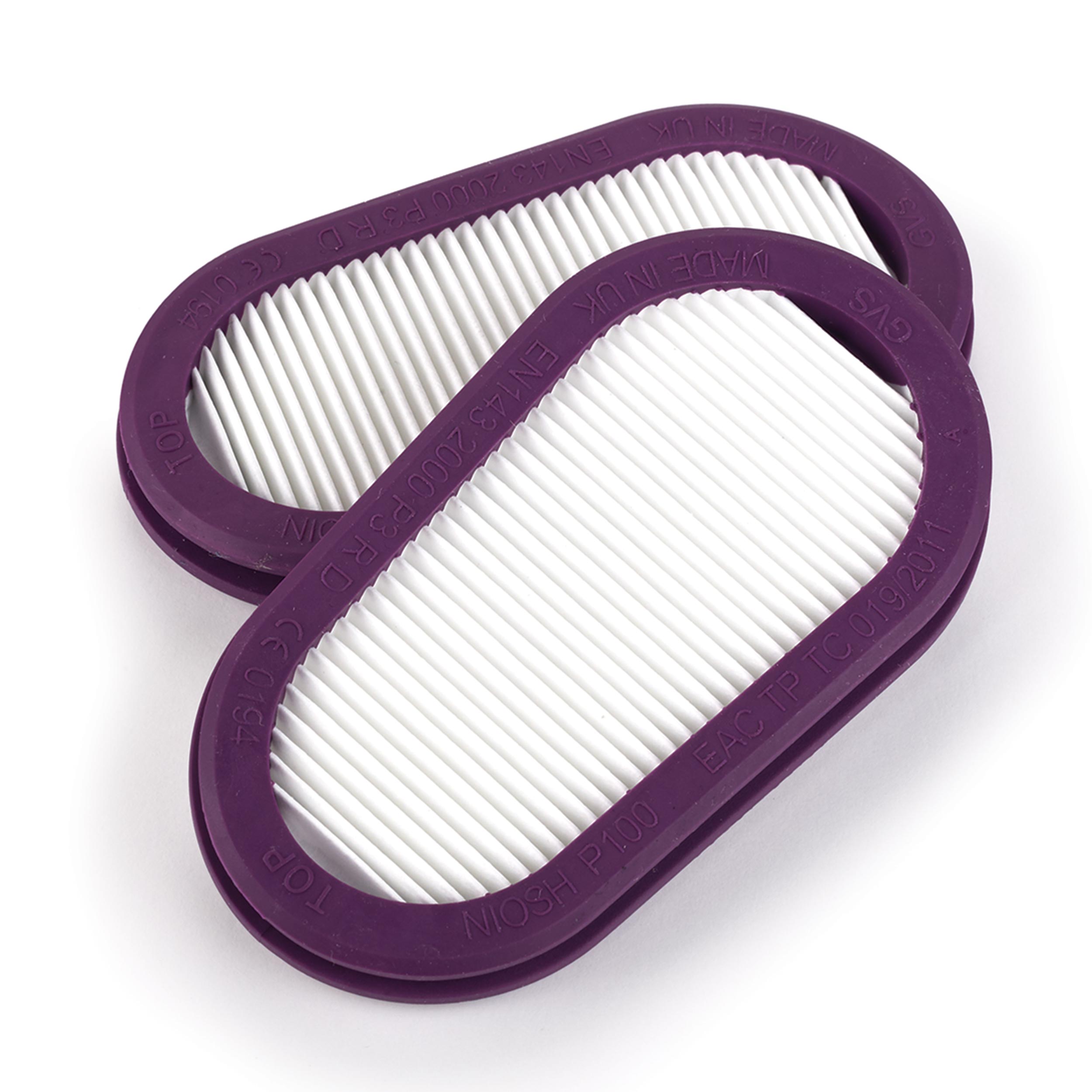 product: Elipse P100 Nuisance Odor Replacement Filters for GVS Respirator - Pair shown