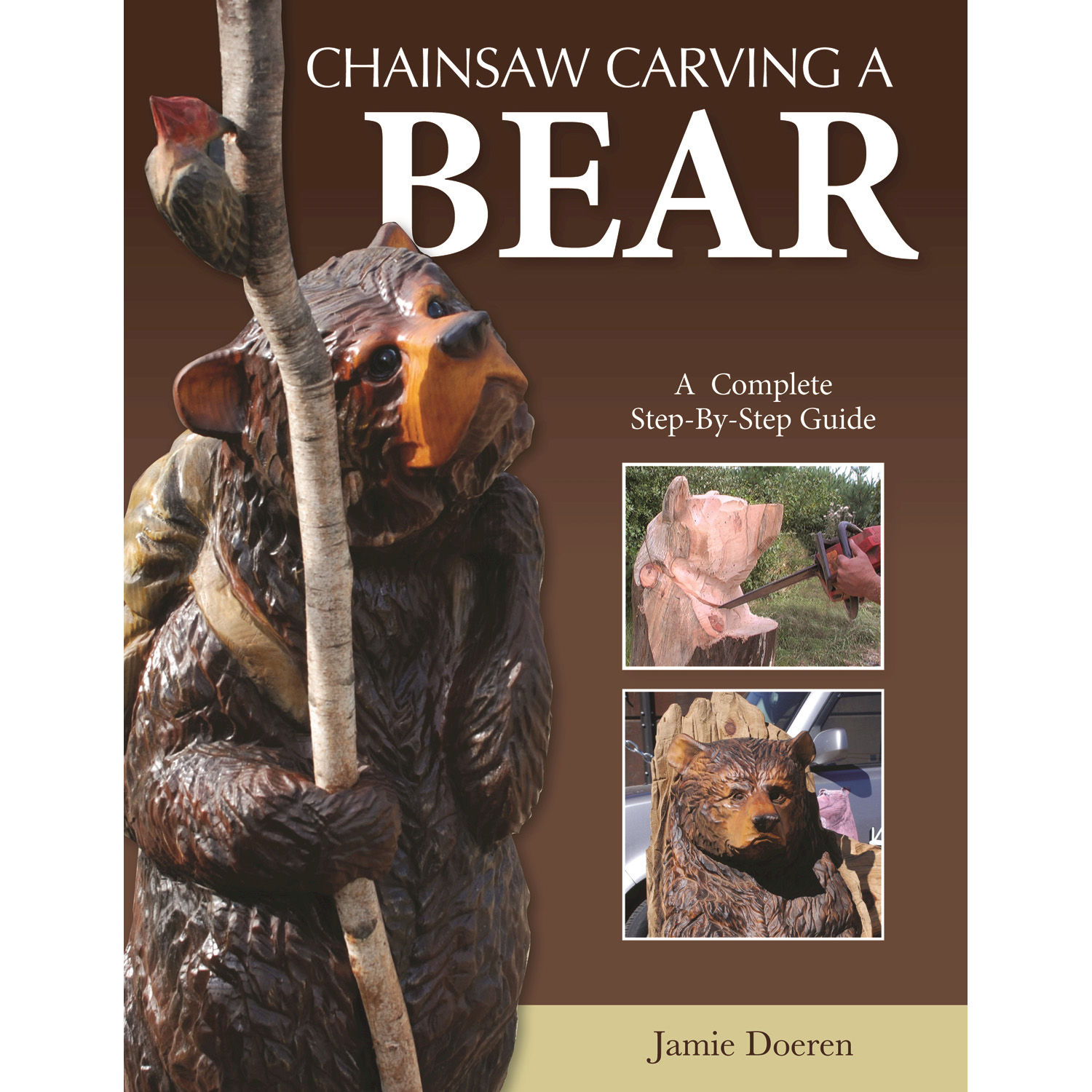 product: Fox Chapel Chainsaw Carving a Bear shown