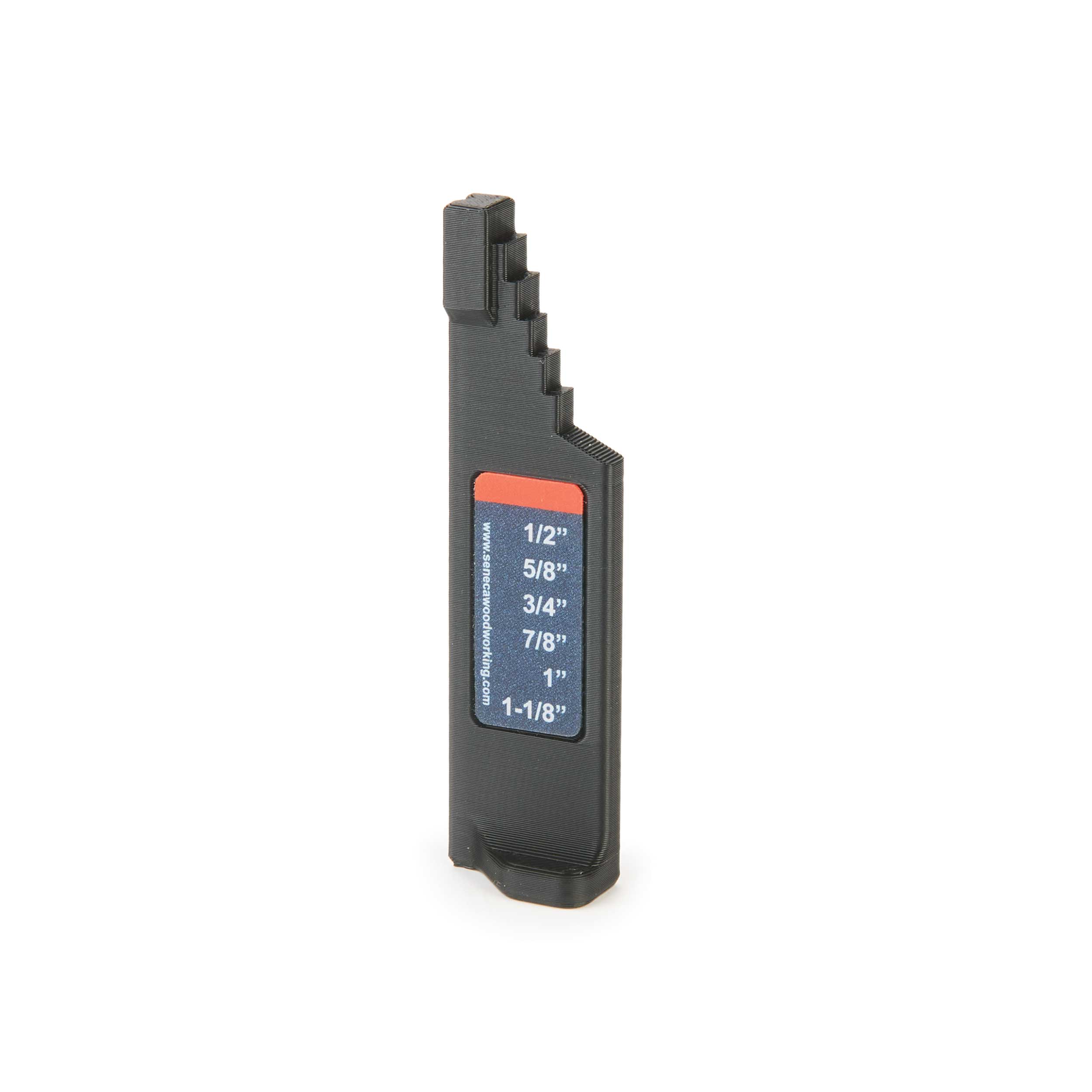 product: Seneca Woodworking DF500 Imperial Thickness Gauge shown