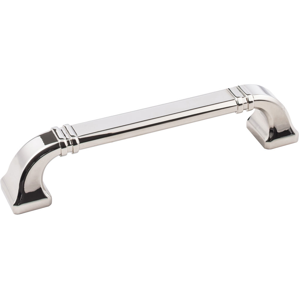 product: Hardware Resources Ella Pull, 128 mm C/C, Polished Nickel shown