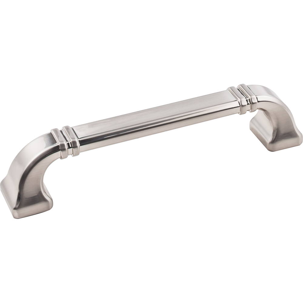product: Hardware Resources Ella Pull, 128 mm C/C, Satin Nickel shown