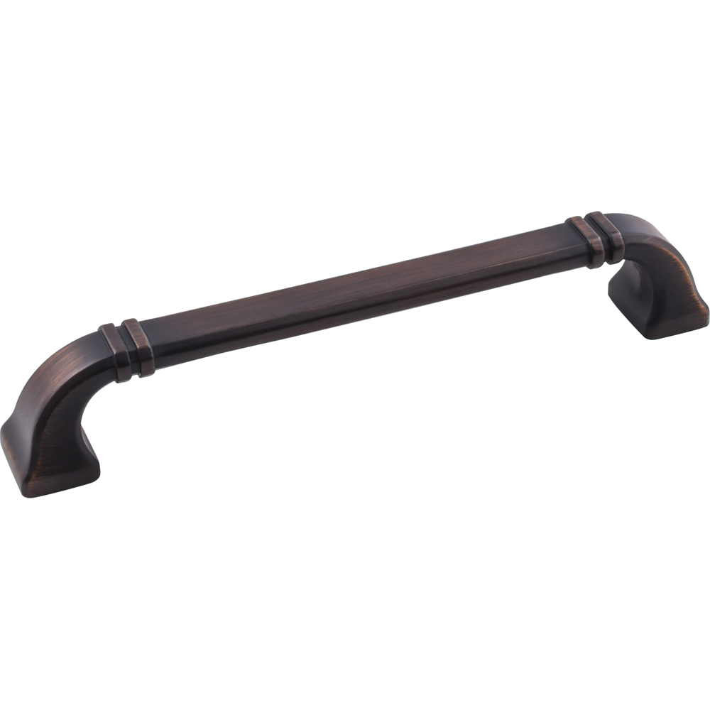 product: Hardware Resources Ella Pull, 160 mm C/C, Brushed Oil Rubbed Bronze shown