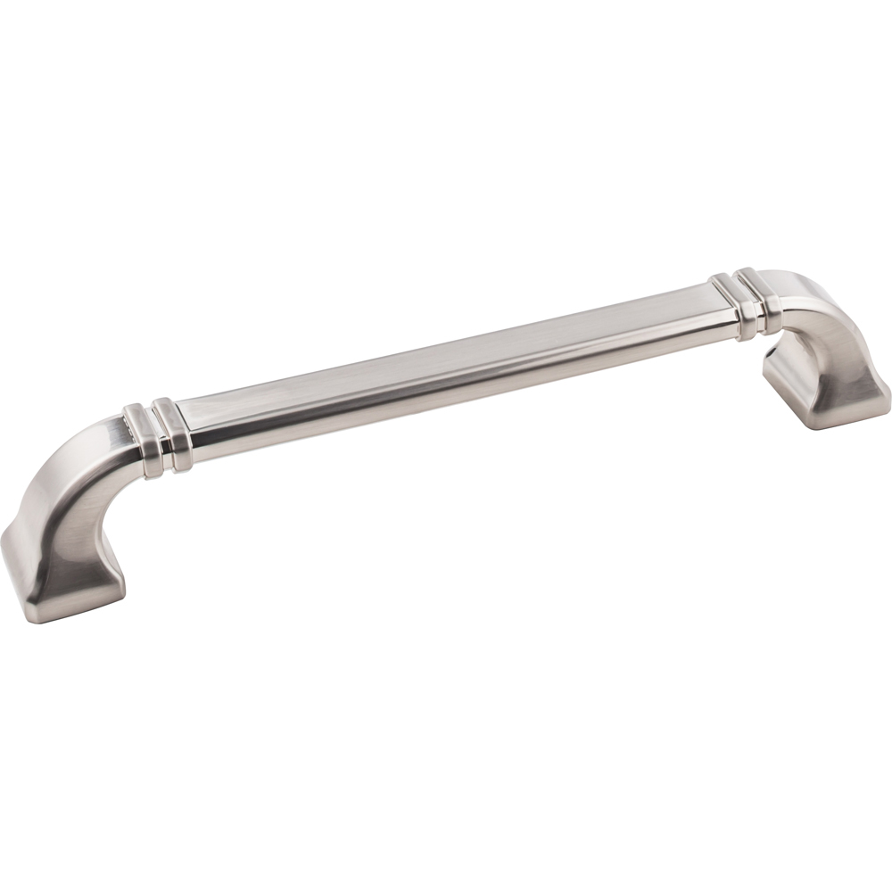 product: Hardware Resources Ella Pull, 160 mm C/C, Satin Nickel shown