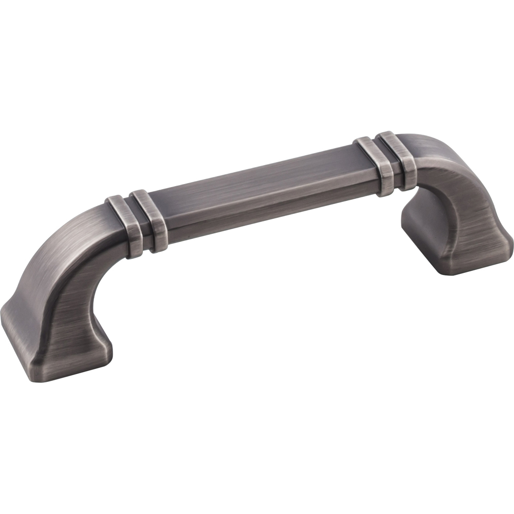 product: Hardware Resources Ella Pull, 96 mm C/C, Brushed Pewter shown