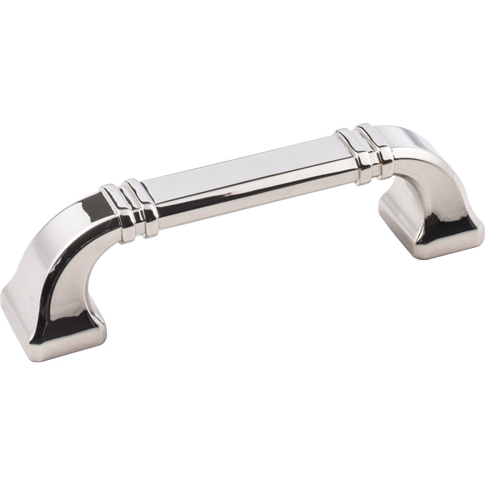 product: Hardware Resources Ella Pull, 96 mm C/C, Polished Nickel shown