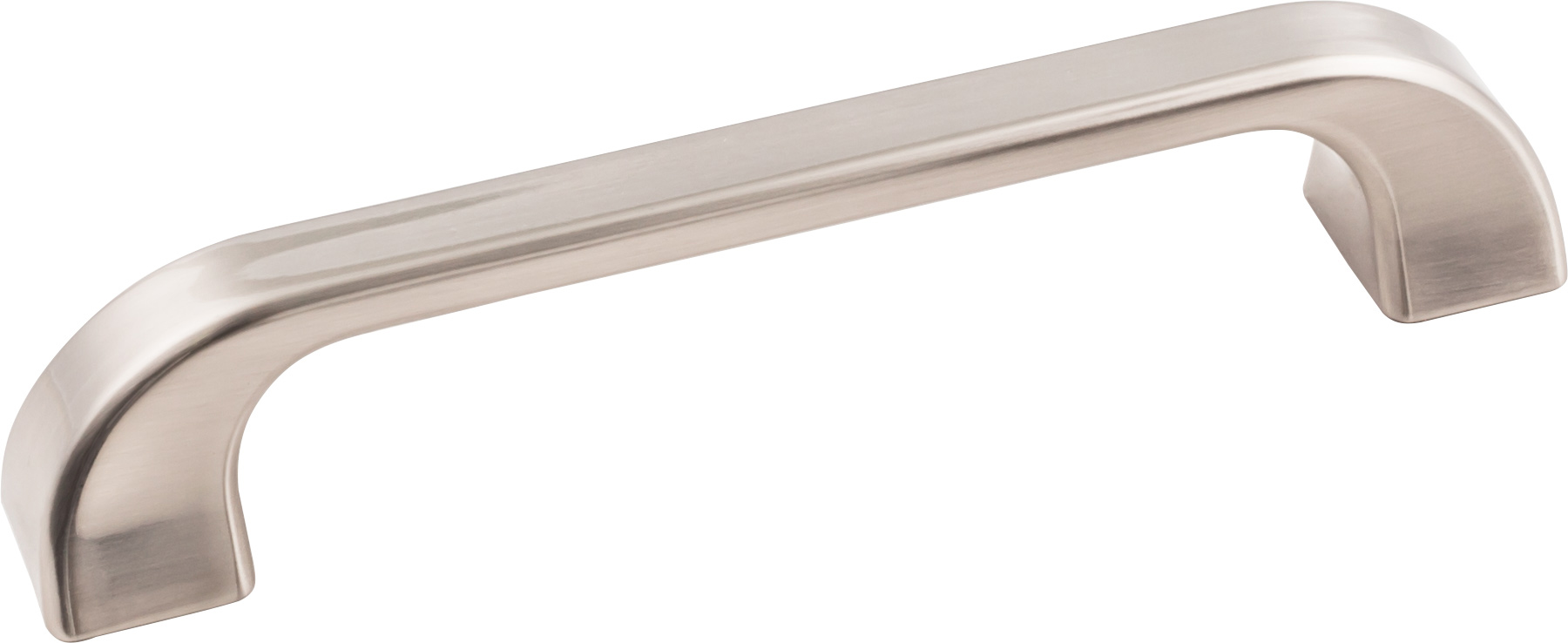 product: Hardware Resources Marlo Pull, 128 mm C/C, Satin Nickel shown