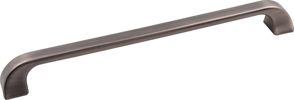 product: Hardware Resources Marlo Pull, 224 mm C/C, Finish  -Brushed Pewter shown
