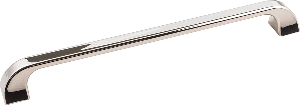 product: Hardware Resources Marlo Pull, 224 mm C/C, Finish  -Polished Nickel shown