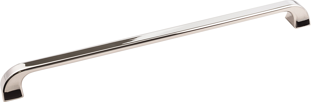 product: Hardware Resources Marlo Pull, 305 mm C/C, Polished Nickel shown