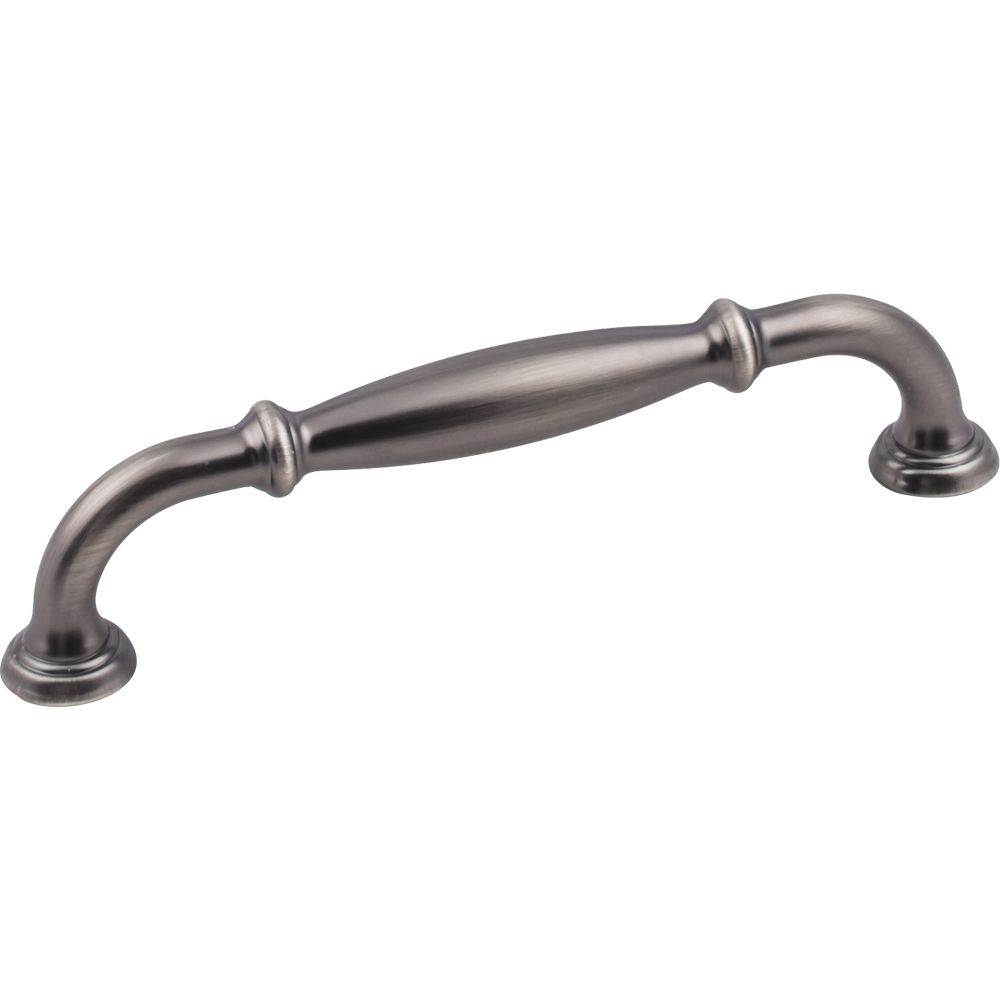 product: Hardware Resources Tiffany Pull, 128 mm C/C, Brushed Pewter shown