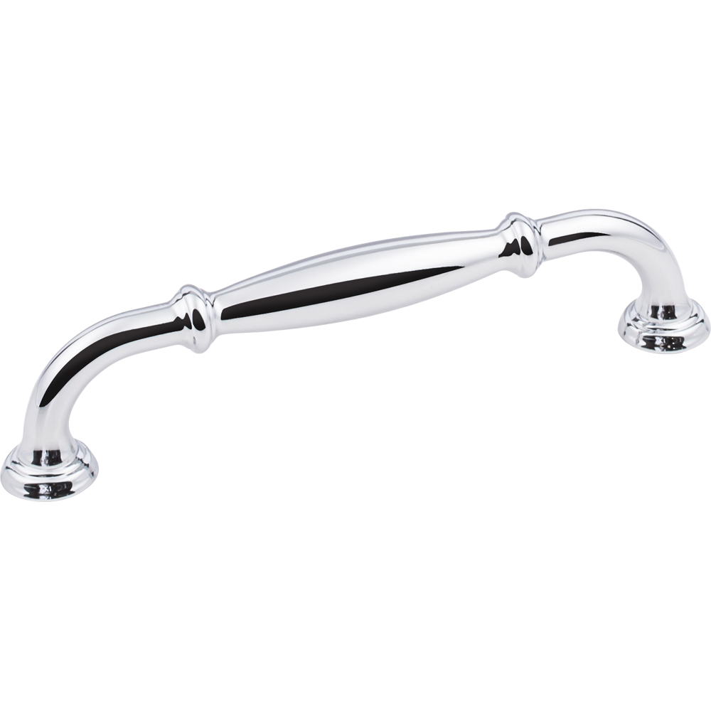 product: Hardware Resources Tiffany Pull, 128 mm C/C, Polished Chrome shown