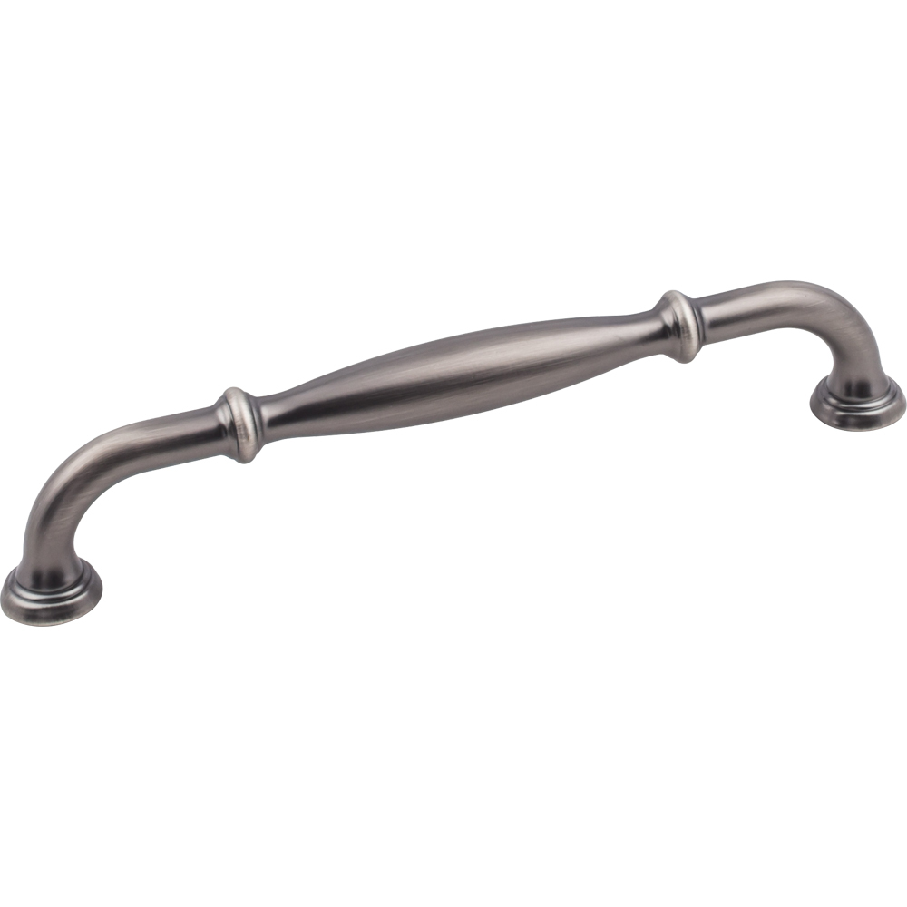 product: Hardware Resources Tiffany Pull, 160 mm C/C, Brushed Pewter shown