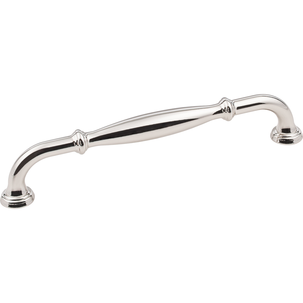 product: Hardware Resources Tiffany Pull, 160 mm C/C, Polished Nickel shown