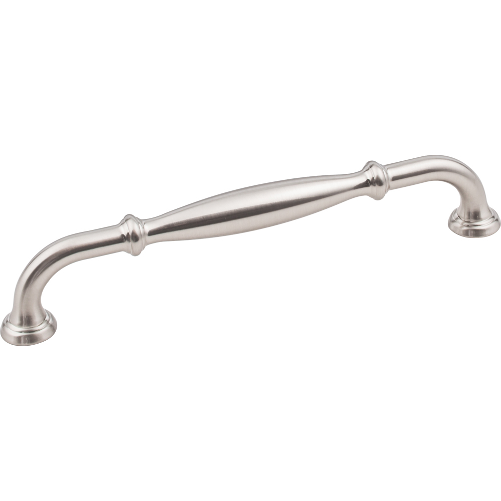 product: Hardware Resources Tiffany Pull, 160 mm C/C, Satin Nickel shown