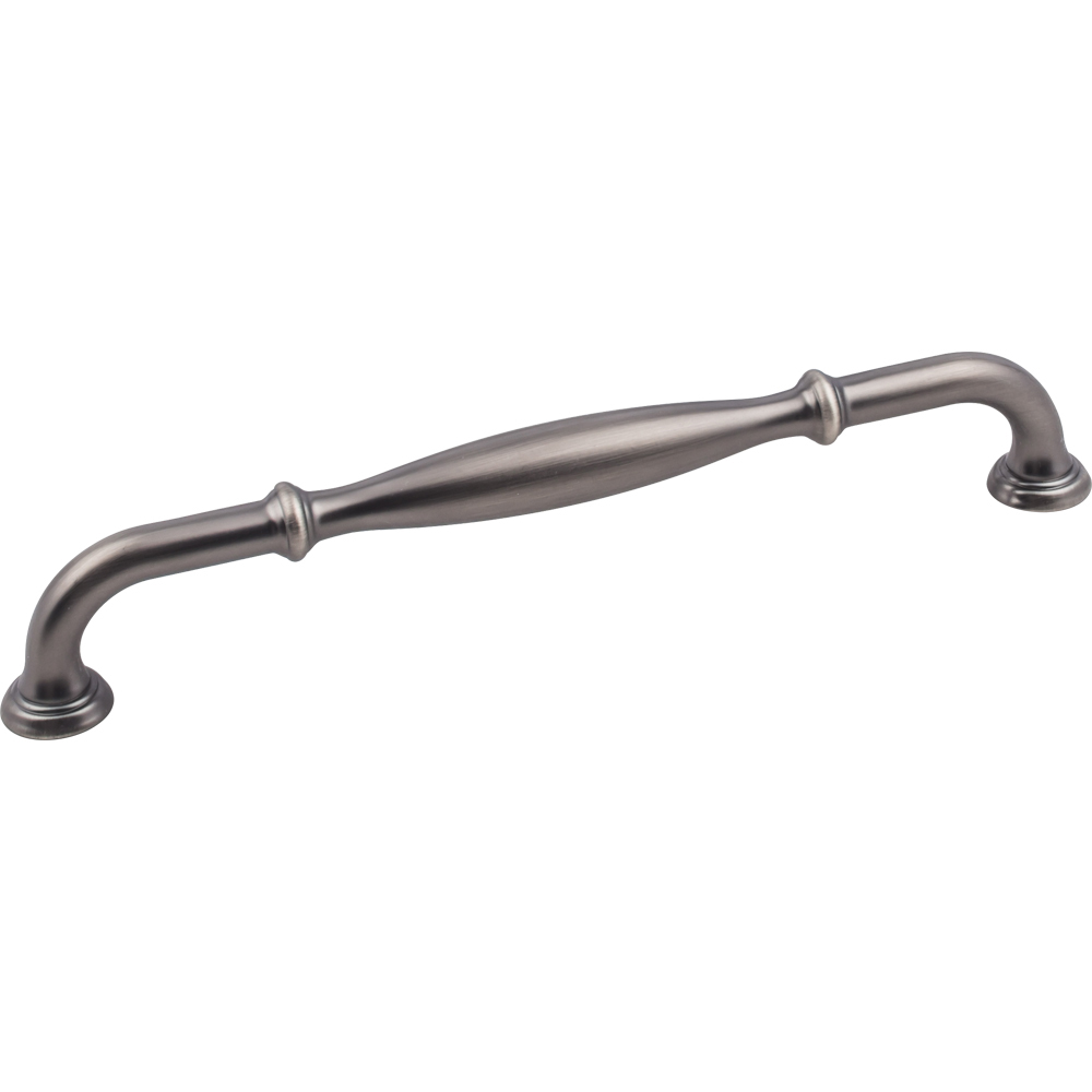 product: Hardware Resources Tiffany Pull, 192 mm C/C, Brushed Pewter shown