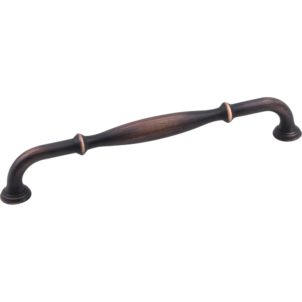 product: Hardware Resources Tiffany Pull, 192 mm C/C, Brushed Oil Rubbed Bronze shown