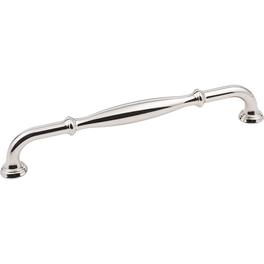 product: Hardware Resources Tiffany Pull, 192 mm C/C, Polished Nickel shown