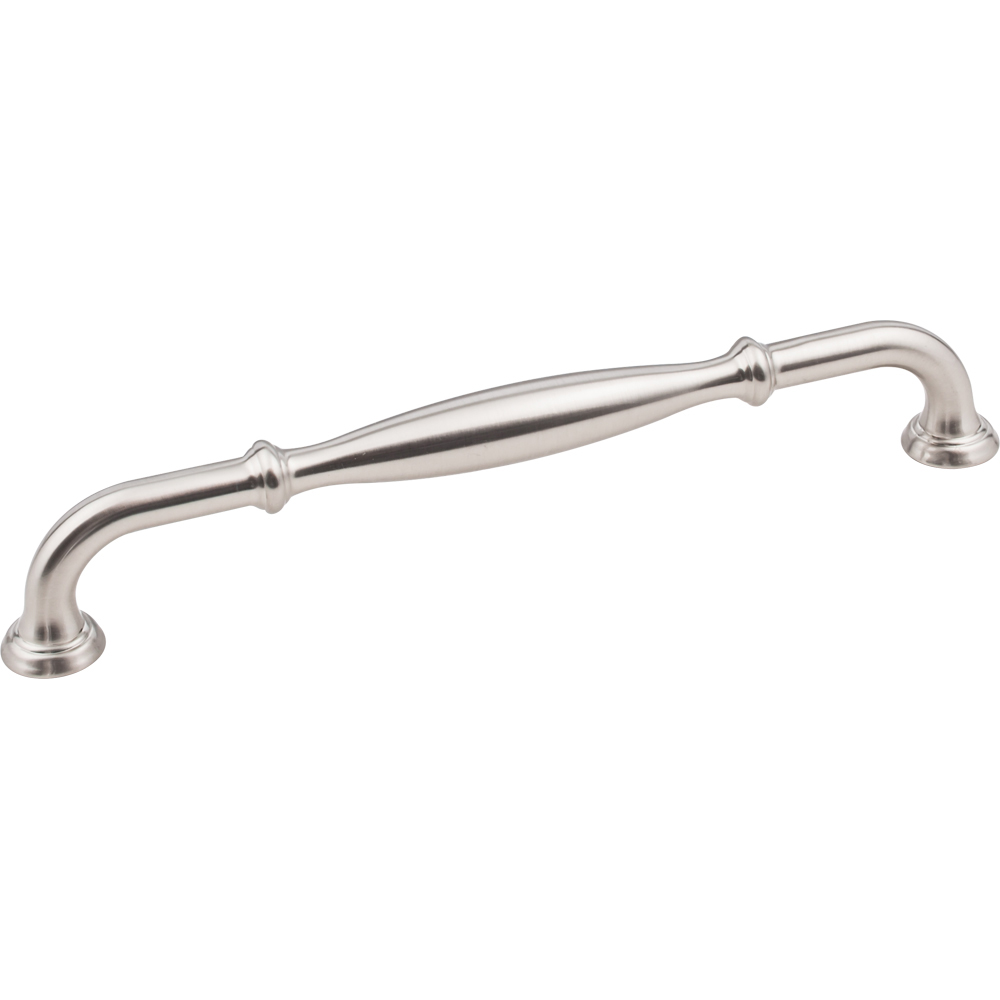 product: Hardware Resources Tiffany Pull, 192 mm C/C, Satin Nickel shown