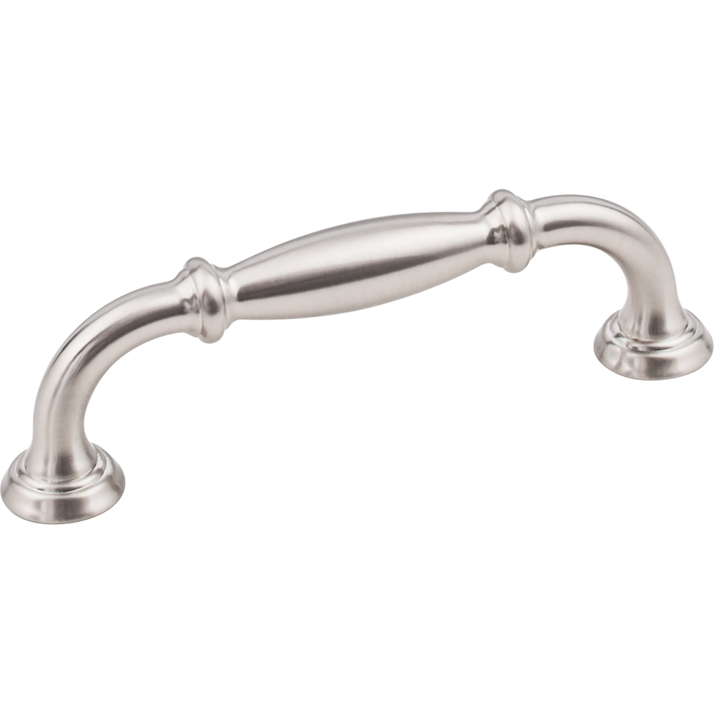 product: Hardware Resources Tiffany Pull, 96 mm C/C, Satin Nickel shown