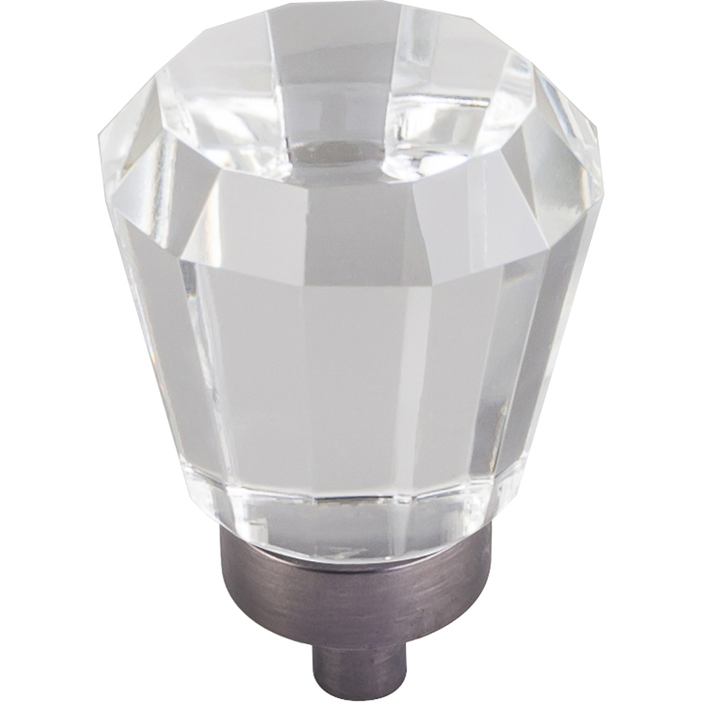 product: Hardware Resources Harlow Small Tapered Glass Knob 1