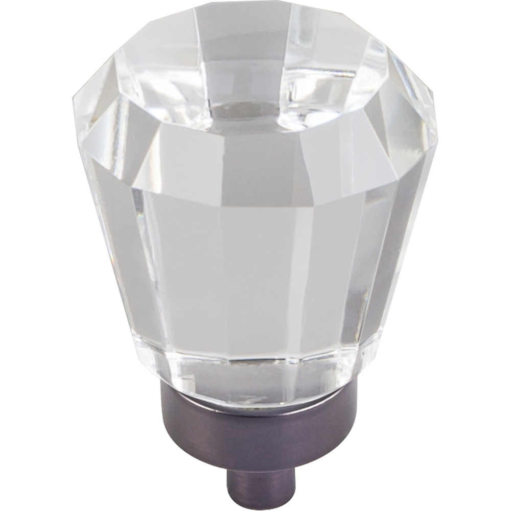 product: Hardware Resources Harlow Small Tapered Glass Knob 1