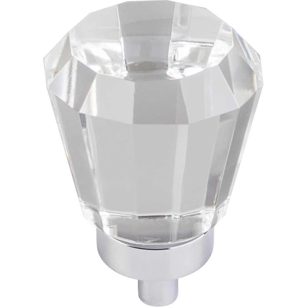 product: Hardware Resources Harlow Small Tapered Glass Knob 1