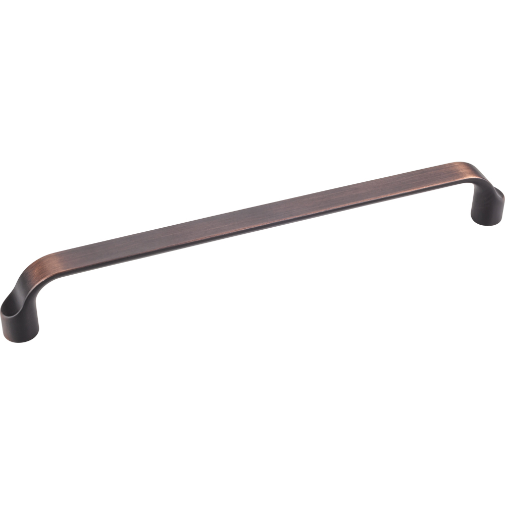product: Hardware Resources Brenton Pull, 192 mm C/C, Brushed Oil Rubbed Bronze shown