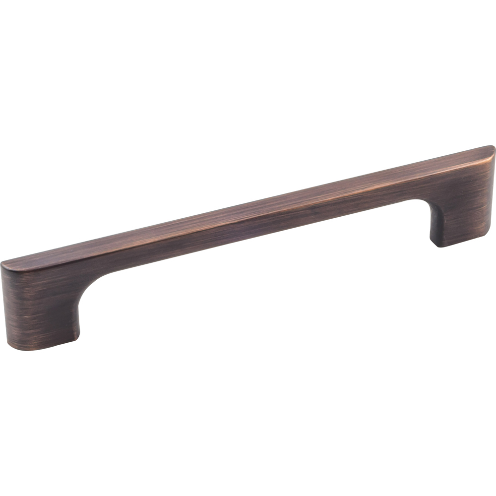product: Hardware Resources Leyton Pull, 128 mm C/C, Brushed Oil Rubbed Bronze shown