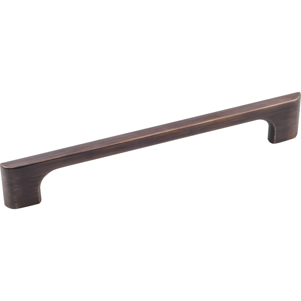 product: Hardware Resources Leyton Pull, 160 mm C/C, Brushed Oil Rubbed Bronze shown