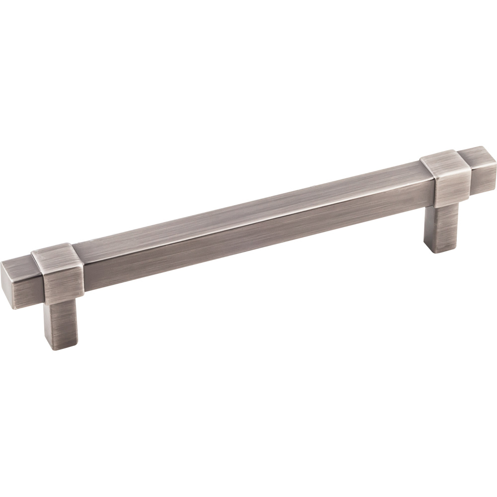 product: Hardware Resources Zane Pull, 128 mm C/C, Brushed Pewter shown