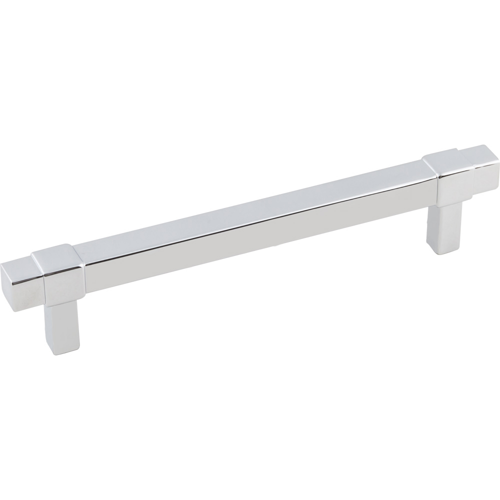 product: Hardware Resources Zane Pull, 128 mm C/C, Polished Chrome shown