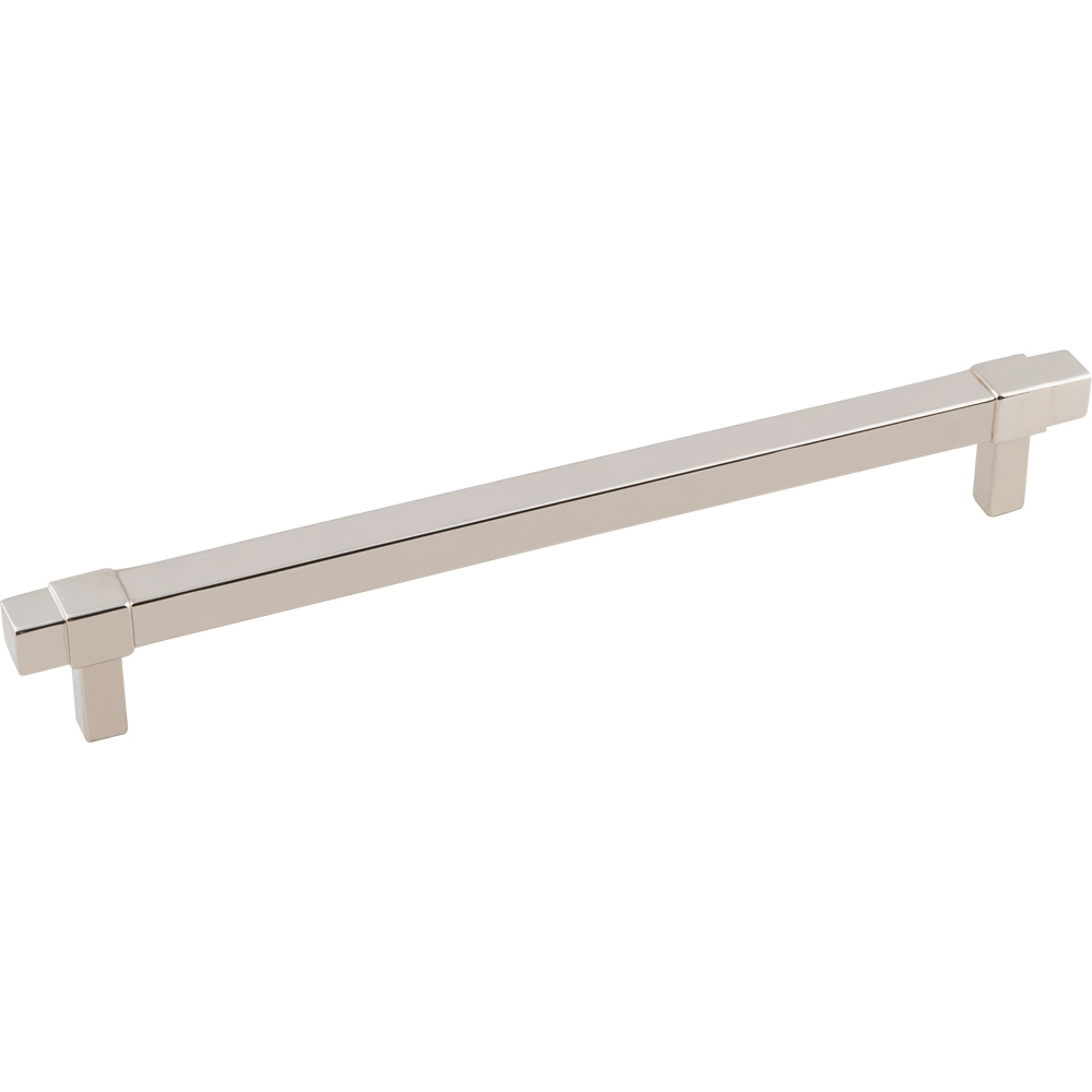 product: Hardware Resources Zane Pull, 192 mm C/C, Polished Nickel shown