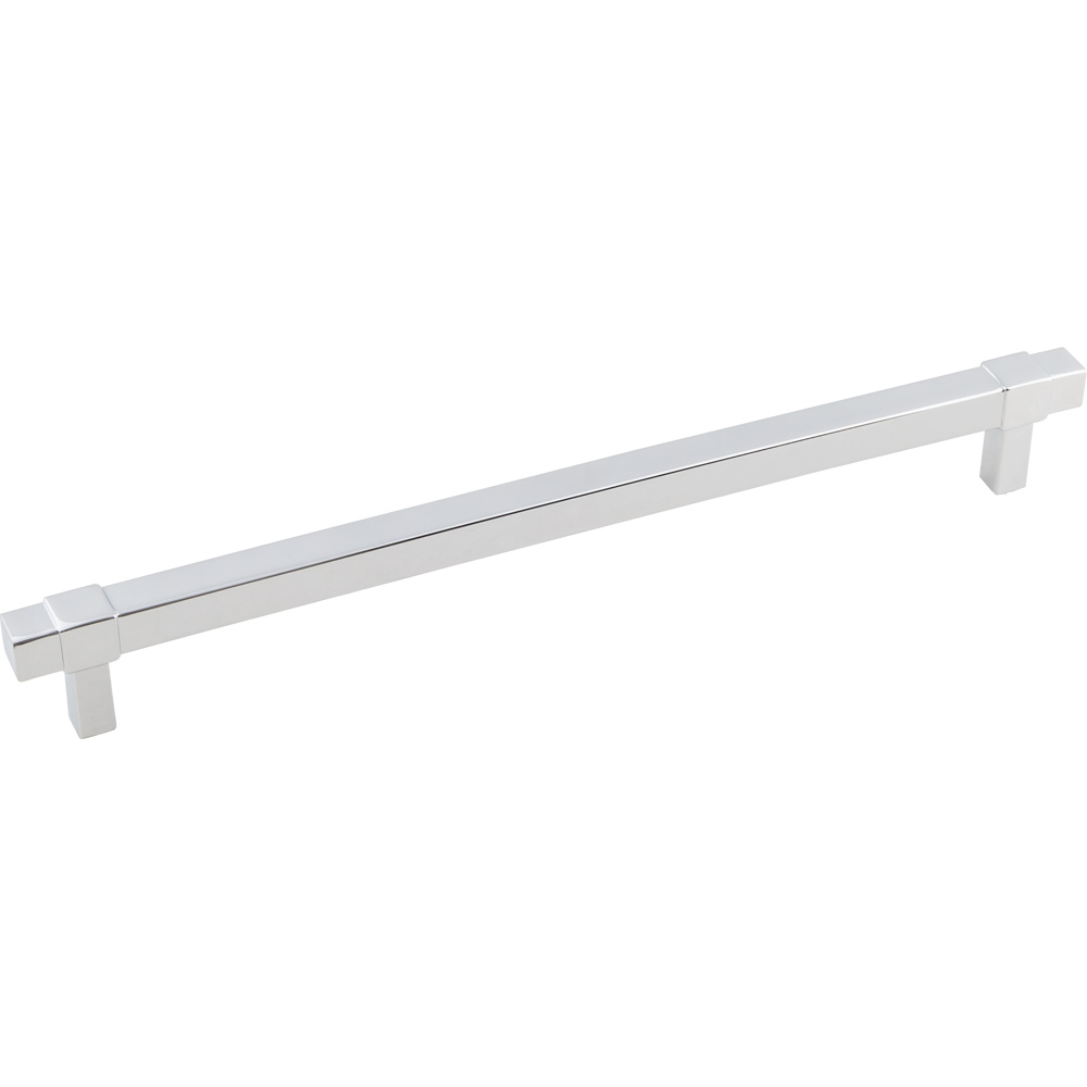 product: Hardware Resources Zane Pull, 224 mm C/C, Finish  -Polished Chrome shown