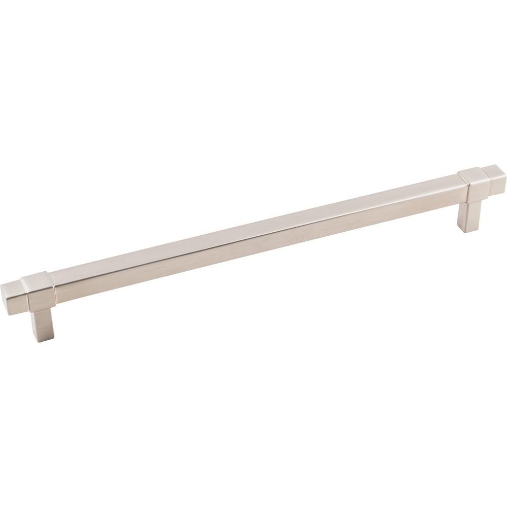 product: Hardware Resources Zane Pull, 224 mm C/C, Finish  -Satin Nickel shown