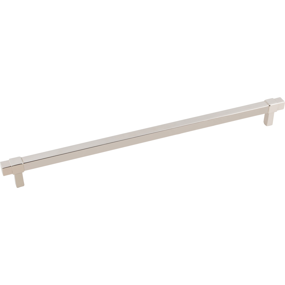 product: Hardware Resources Zane Pull, 305 mm C/C, Polished Nickel shown