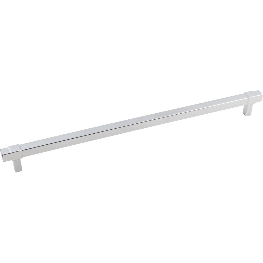 product: Hardware Resources Zane Pull, 305 mm C/C, Polished Chrome shown