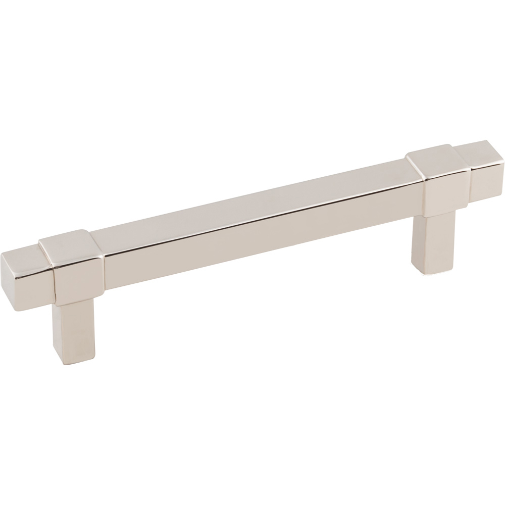 product: Hardware Resources Zane Pull, 96 mm C/C, Polished Nickel shown
