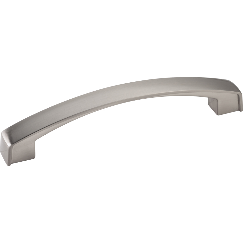 product: Hardware Resources Merrick Pull, 128 mm C/C, Satin Nickel shown