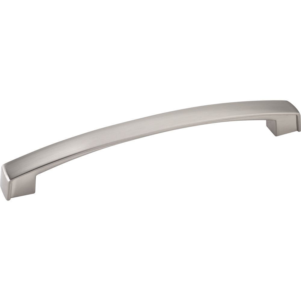 product: Hardware Resources Merrick Pull, 160 mm C/C, Satin Nickel shown