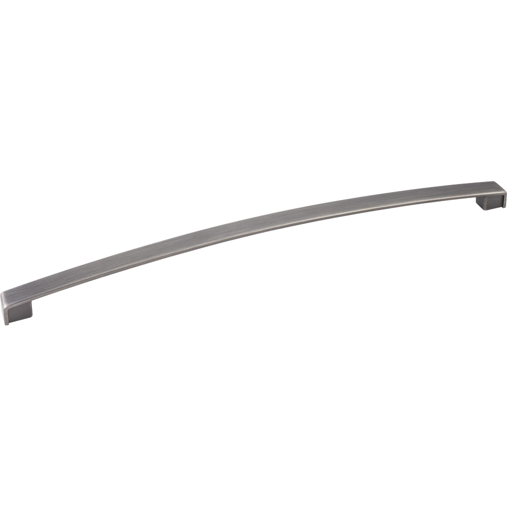 product: Hardware Resources Merrick Pull, 320 mm C/C, Brushed Pewter shown