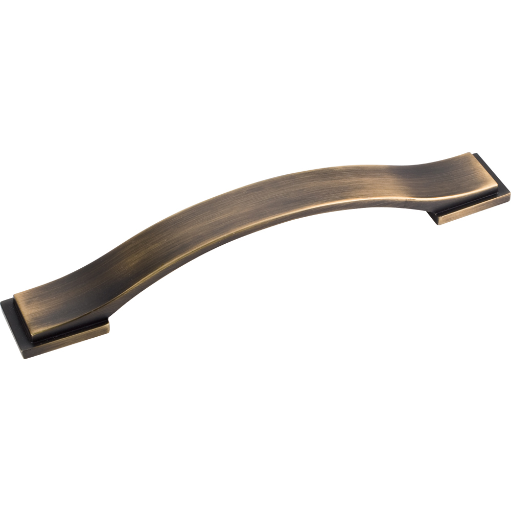 product: Hardware Resources Mirada Pull, 128 mm C/C, Antique Brushed Satin Brass shown