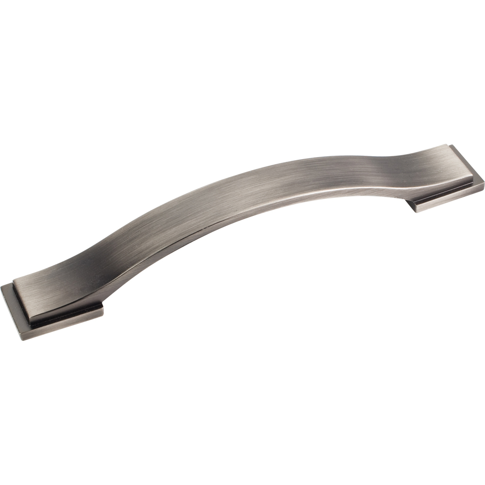 product: Hardware Resources Mirada Pull, 128 mm C/C, Brushed Pewter shown