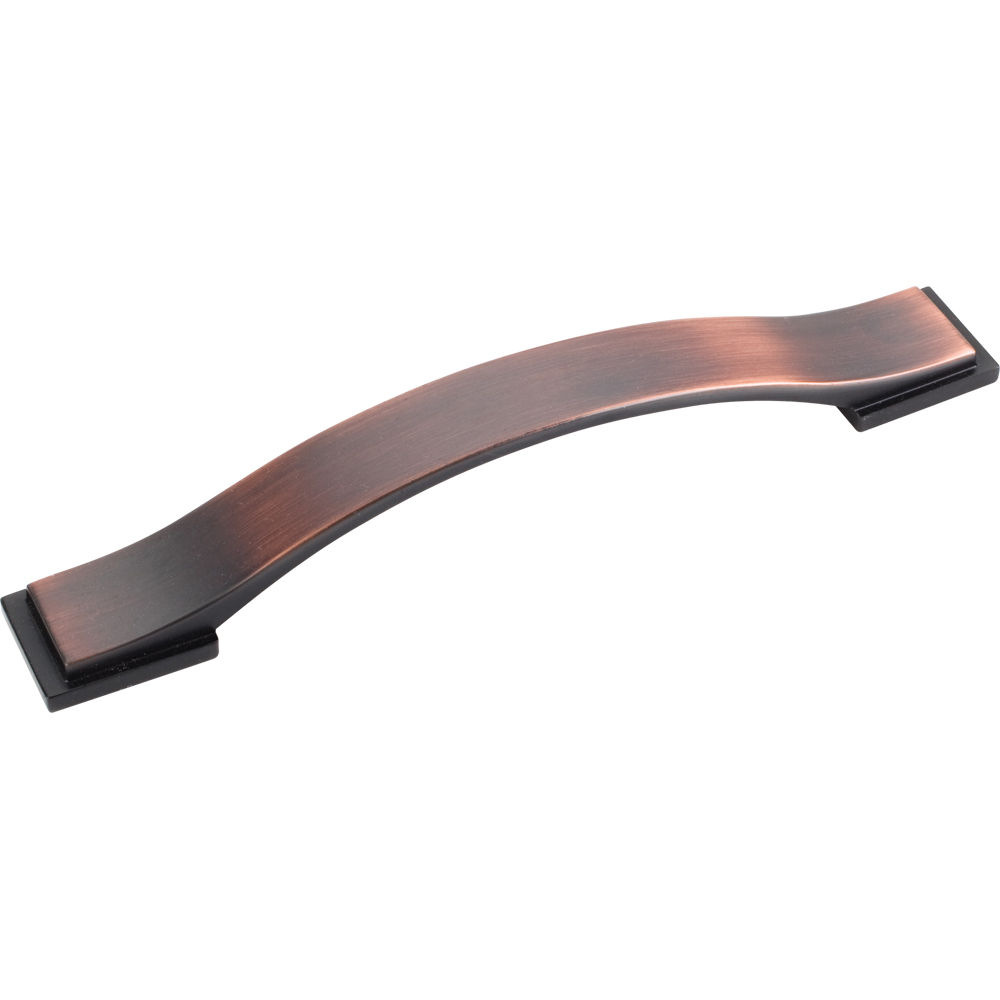 product: Hardware Resources Mirada Pull, 128 mm C/C, Brushed Oil Rubbed Bronze shown