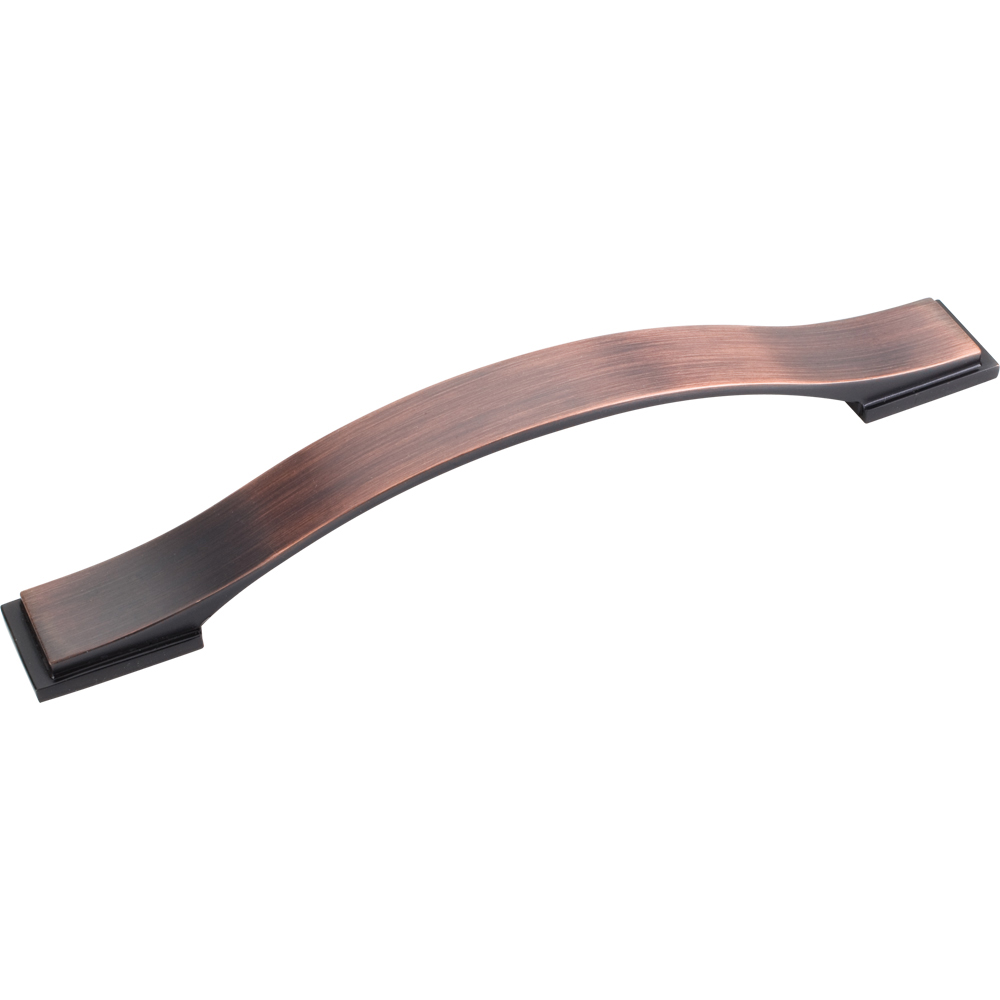 product: Hardware Resources Mirada Pull, 160 mm C/C, Brushed Oil Rubbed Bronze shown