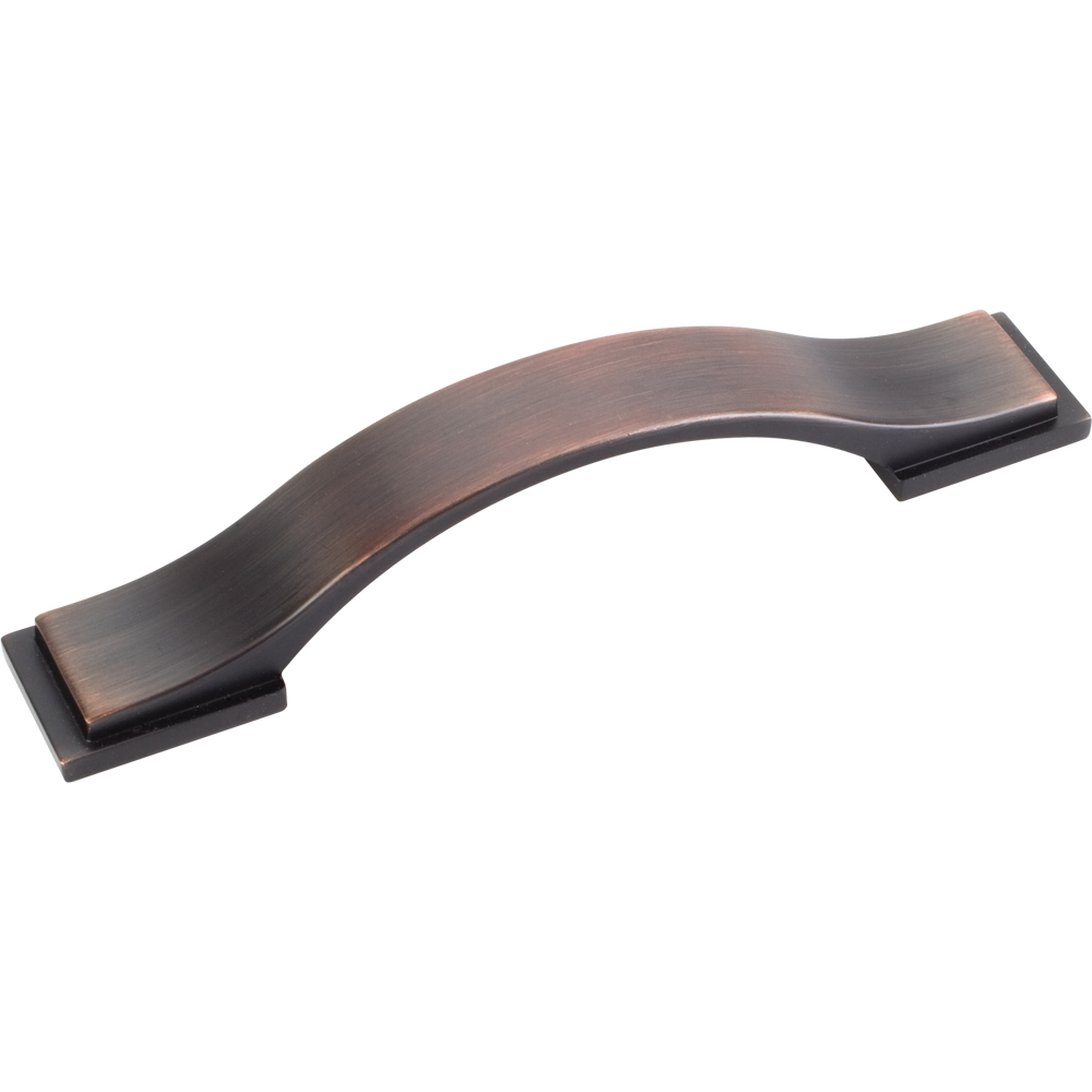 product: Hardware Resources Mirada Pull, 96 mm C/C, Brushed Oil Rubbed Bronze shown