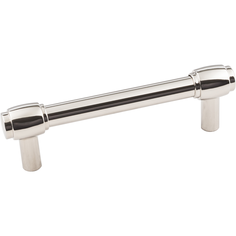 product: Hardware Resources Hayworth Pull, 96 mm C/C, Polished Nickel shown