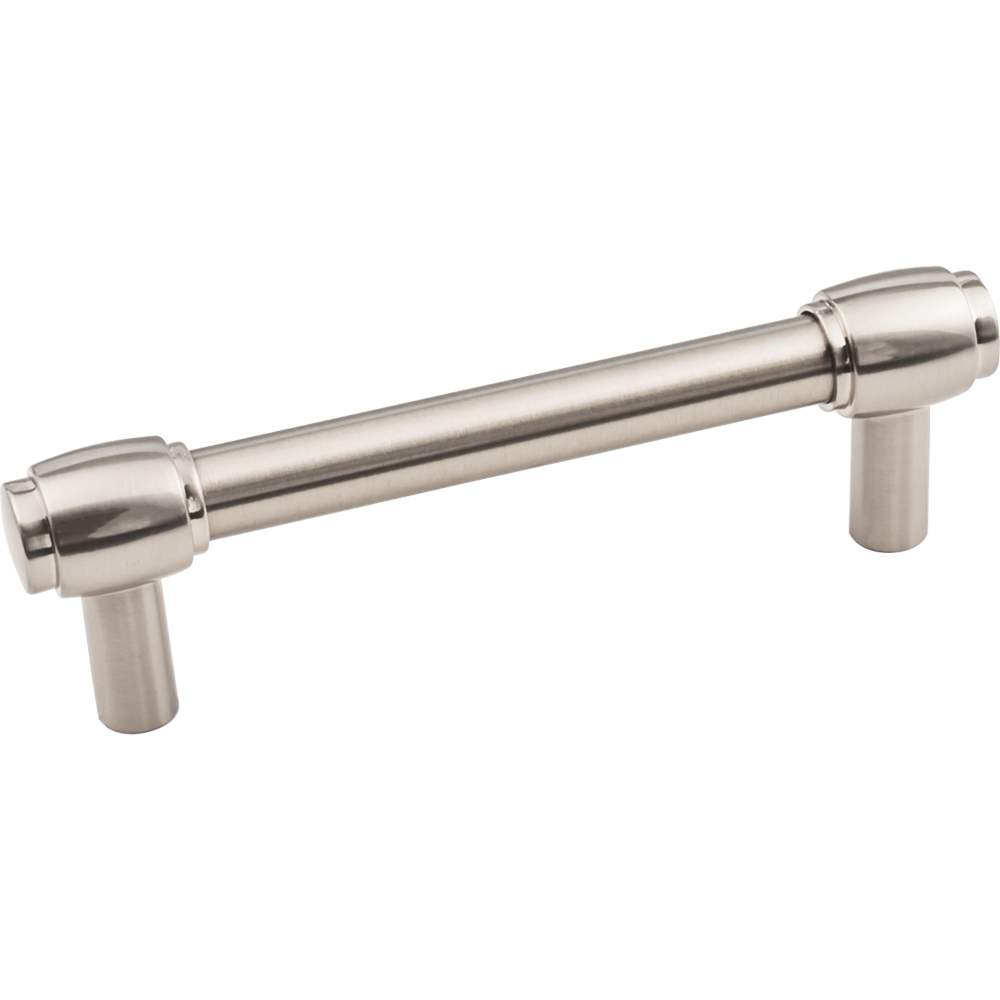 product: Hardware Resources Hayworth Pull, 96 mm C/C, Satin Nickel shown