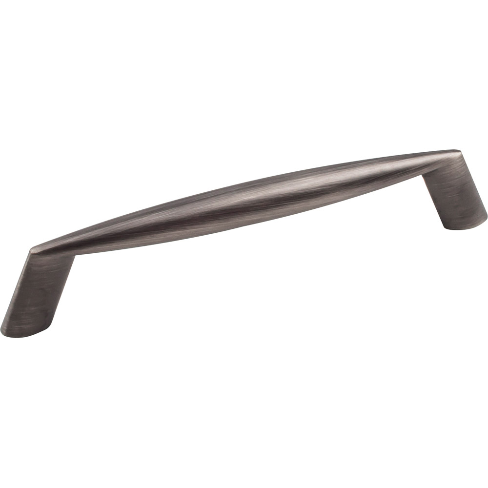 product: Hardware Resources Zachary Pull, 128 mm C/C, Brushed Pewter shown